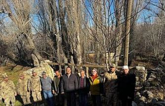 Kaymakam Arıkan, Harmankaya köyünde incelemede bulundu