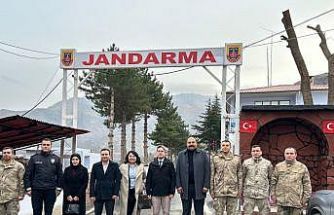 Kaymakam Arıkan jandarma personeliyle bir araya geldi