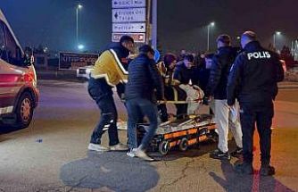 Kayseri’de otomobille motosiklete çarpıştı: 1 ağır yaralı