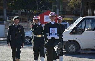 Kıbrıs gazisi emekli astsubay askeri törenle son yolculuğuna uğurlandı