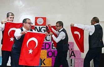 Kırklareli’nde özel bireylerin yetenekleri dakikalarca alkışlandı