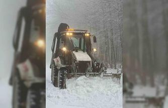 Kocaeli’de yüksek kesimlerde kesintisiz kış mesaisi başladı