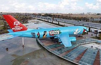 Konya Büyükşehir, şehre gelenleri "Gazze" mesajıyla karşılıyor