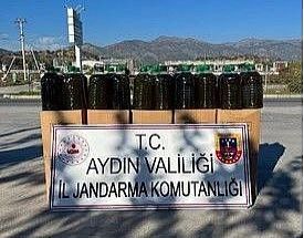 Köşk’te 500 kilogram sahte zeytinyağı yakalandı
