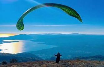 Köyceğiz Gölgören Dağı yamaç paraşütüne uygun bulundu