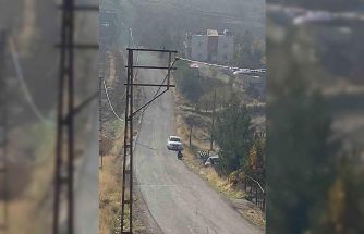 Kurtalan’da maddi hasarlı kaza