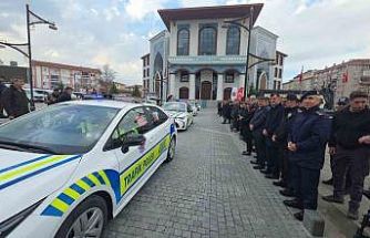Kütahya’da güvenlik güçlerine 78 araç tahsis edildi