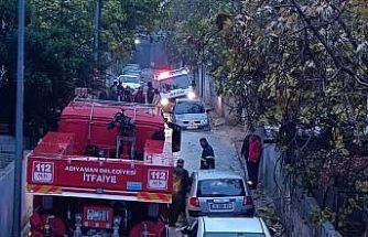 Mahsur kalan AFAD’ı itfaiye ekipleri kurtardı