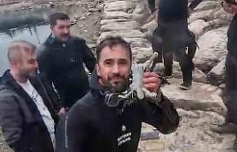 Malabadi Köprüsü’ndeki dalışta çok sayıda teknoloji ürünü bulundu