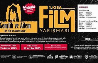 Malatya’da 1. Kısa Film Festivali’nde son başvuru 15 Aralık
