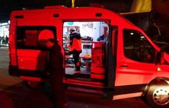 Malatya’da "dur" ihtarına uymayan motosikletli kaza yaptı