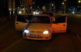 Malatya’da "dur" ihtarına uymayan sürücü gözaltına alındı