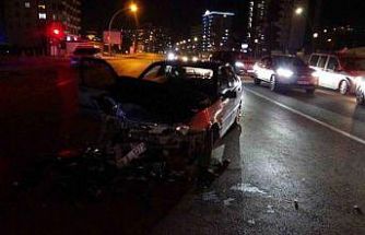 Malatya’da tır ile otomobil çarpıştı: 3 yaralı