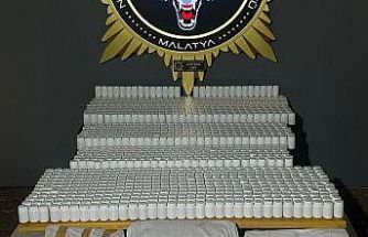 Malatya’da uyuşturucu operasyonu: 75 bin 376 adet sentetik ecza ele geçirildi