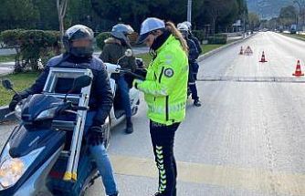 Manisa’da motosiklet denetimlerinde 1,8 milyon TL ceza
