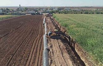 Mardin’de 2. kademe içme suyu isale hattında çalışmalar devam ediyor