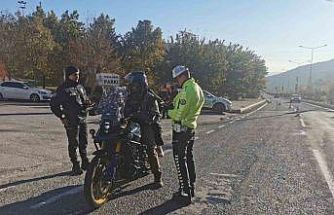 Mardin’de motosiklet denetimi