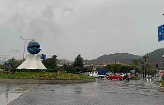 Marmaris’te son 24 saatte 60 kilogram yağış düştü