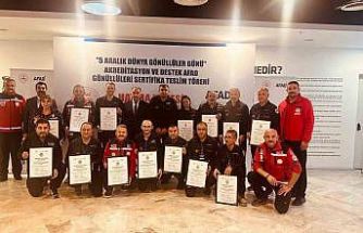 MEM Arama ve Kurtarma ekibi akredite edildi