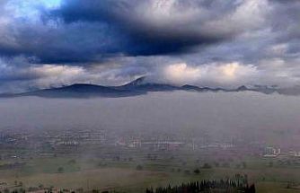 Menteşe Karabağlar yaylasında kartpostallık sabah