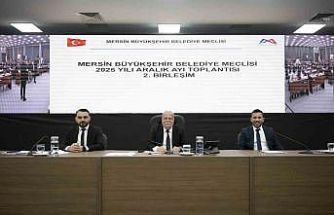 Mersin Büyükşehir Belediye Meclisinde 20 madde görüşüldü