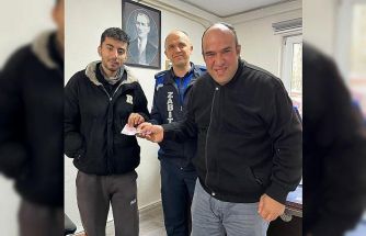 Merzifon’da temizlik personelinden örnek davranış: Bulduğu parayı sahibine teslim etti