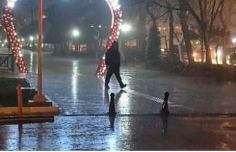 Meteoroloji uyardı, Tekirdağ’da kuvvetli yağış etkili oldu