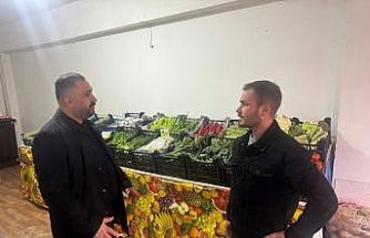 MHP Iğdır İl Başkanı Hüseyin Ateş’ten esnaf ziyaretleri