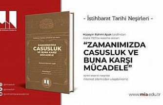 MİA’dan 100 yıl sonra yeniden yayımlanan istihbarat klasiği
