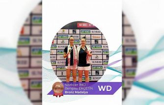 Milli badmintoncular Erçetin ve İnci’den Guwahati Masters’ta bronz madalya