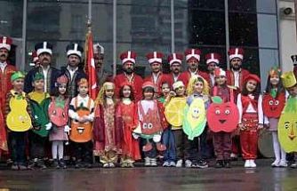 Minik öğrencilerin ‘Yerli Malı Haftası’ sevinci