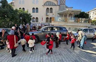 Minikler Togg’la tanıştı, yerli üretimi öğrendi