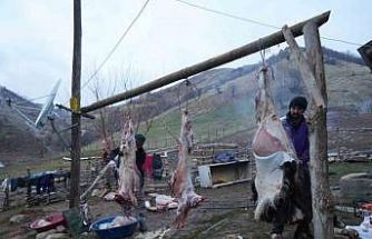 Muş’ta asırlık kavurma geleneği yaşatılıyor