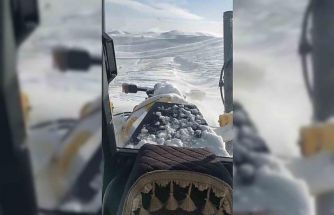 Muş’ta kar yağışı: 333 köy yolu kapandı