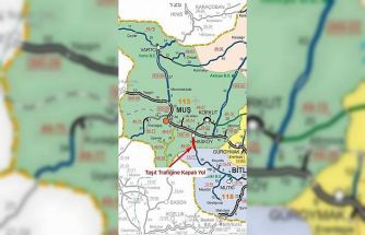 Muş’ta yoğun kar yağışı: Hasköy-Mutki yolu ulaşıma kapandı