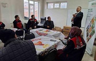 Nuribey’de çiftçilere yönelik bilgilendirme toplantısı