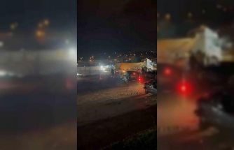 Öfkelenen sürücü ortalığı birbirine kattı