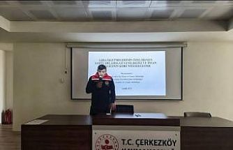 Okul kantinlerine yönelik hijyen eğitimi düzenlendi