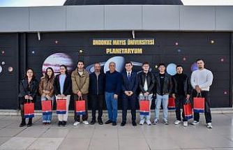 OMÜ’de UyumFest’25’te derece alan öğrencilere özel gezi