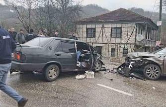 Ordu’da iki otomobil çarpıştı: 1 yaralı