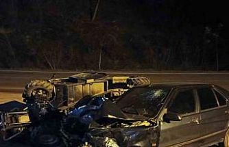 Ordu’da patpat ile otomobil çarpıştı: 2 yaralı