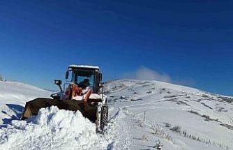 Ordu’nun bir ilçesinde eğitime kar engeli