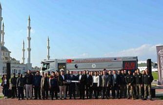 Orman yangınlarıyla mücadelede yerli güç: Yeni nesil itfaiye arazözü "Koca Yusuf" teslim edildi