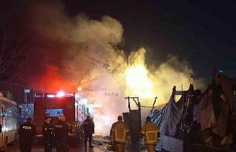 Osmangazi’de gece saatlerinde yangın paniği: 1 yaralı