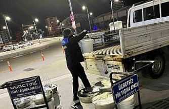 Otobüs bagajında satılmak üzere gönderilen yaprak, lahana sarma ve dolmalara el konuldu