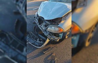 Otomobil ile kamyonet çarpıştı: 5 yaralı