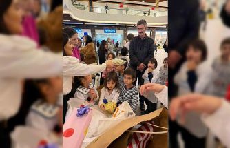 Özel çocuklara farkındalık etkinliği