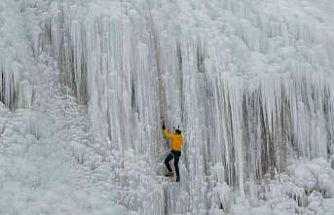 Palandöken’de nefese kesen bir aktivite