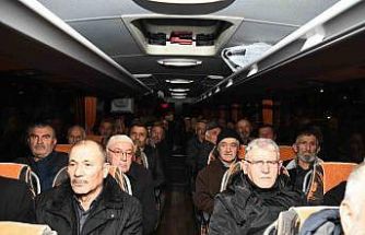 Pursaklar Belediyesi ‘Şeb-i Arus Haftası’ dolayısıyla ilk kafileyi yola çıkarttı