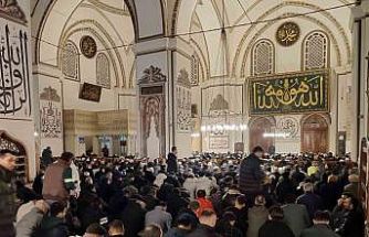 Regaip Kandili’nde Bursalılar Ulu Cami’de buluştu